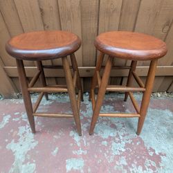 Wooden Bar Stools 🍻