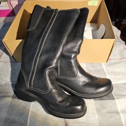 Women's L.L.Bean Size 8.5 Black North Haven' Boots