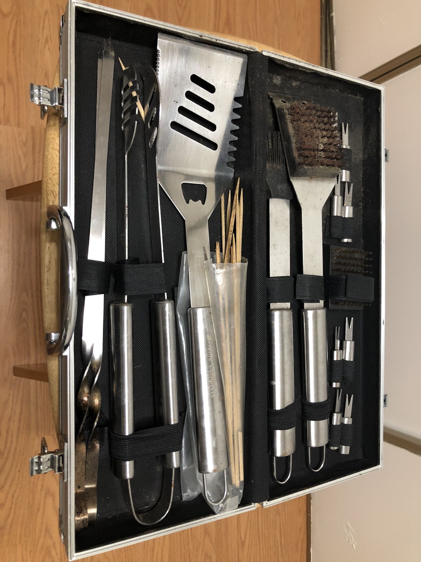 Barbecue Utensils Set Grinder Drill Machine Sleeping Bag Wine Chiller Coffee Maker Flasks For Sale
