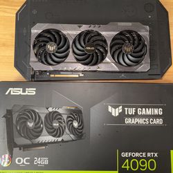 ASUS TUF GeForce RTX 4090 OC  RGB Graphics Card 24GB GDDR6X 