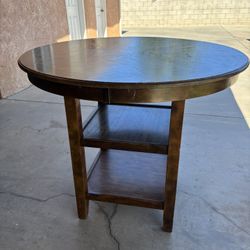 Round Counter Height Dining Table / Comedor Alto