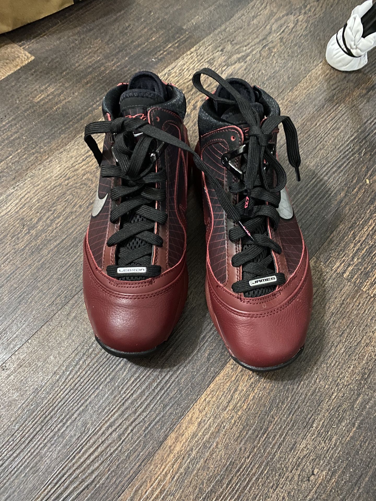 LeBron James Red Sneakers