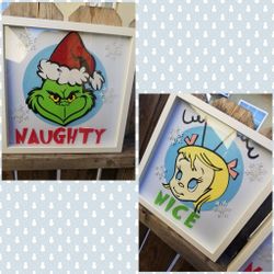 The Grinch handmade Christmas decor