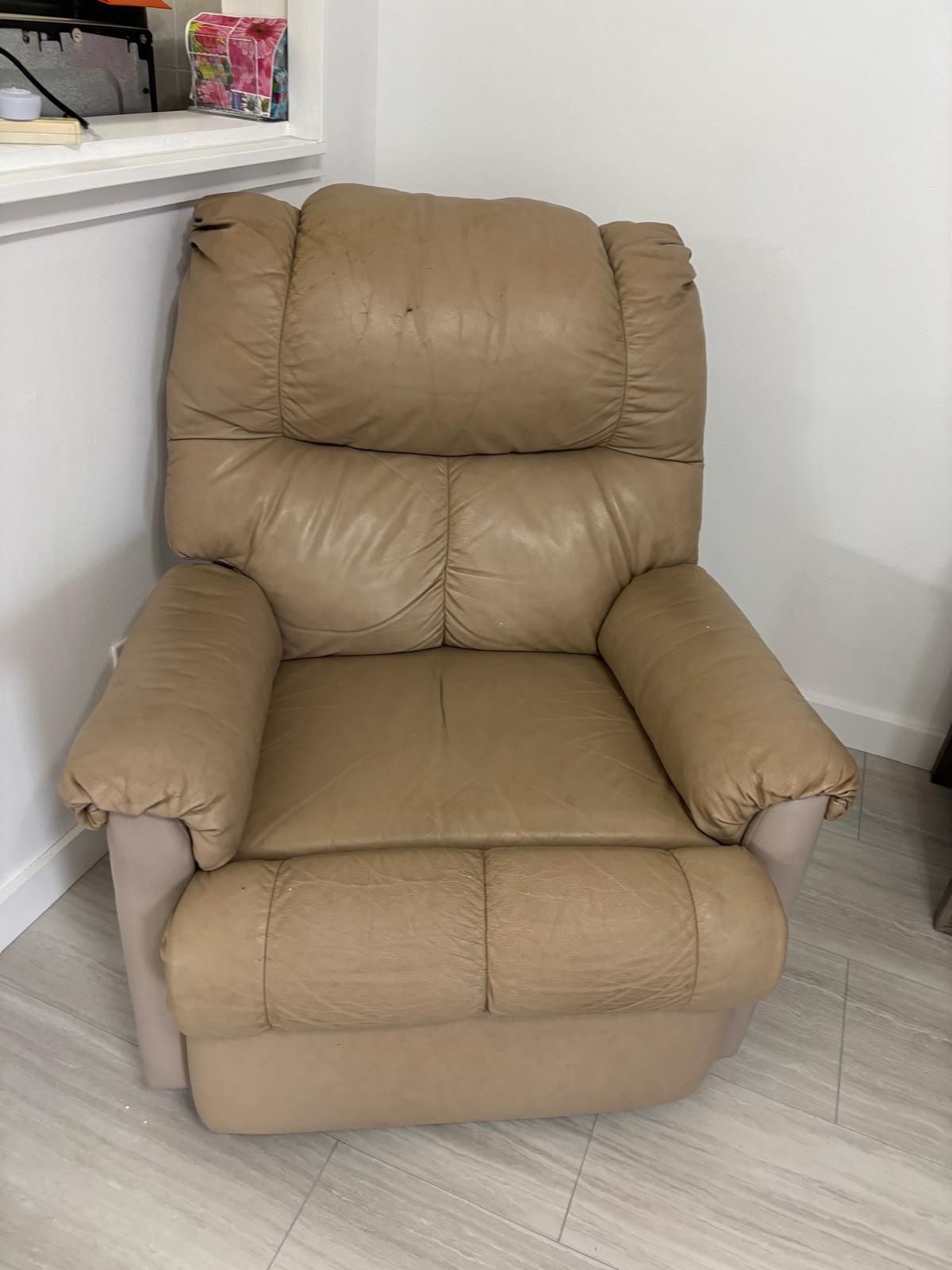 Leather Reclining Chair