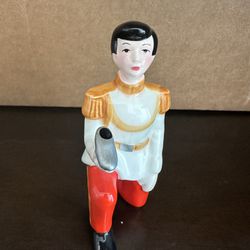 Vintage Prince Charming Ceramic Figure Cinderella Japan Walt Disney Productions
