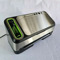 FoodSaver V4840 2-in-1 Vacuum Sealer Marinate Silver With Bags Tested Works