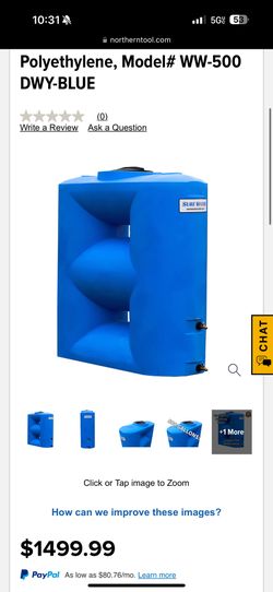 500 Gallon Slim Tanks And 325 Gallon