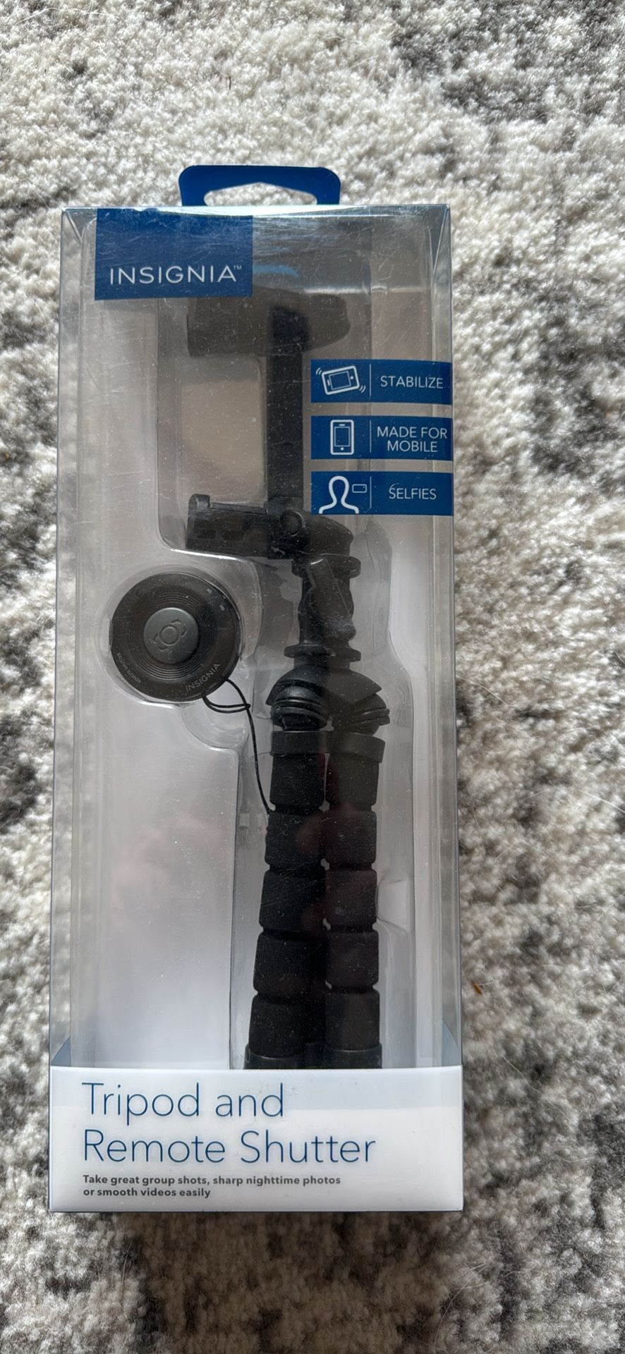 Phone Tripod And Bluetooth Remote