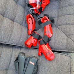 Kids Martial Arts Sparring Gear