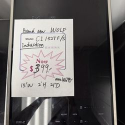 Wolf Induction Cooktop