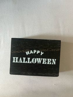 Halloween sign