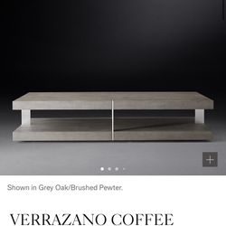 Restoration Hardware Verrazano coffee table