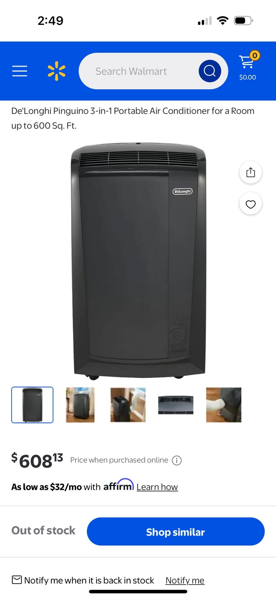 Portable Air Conditioner 3-in-1