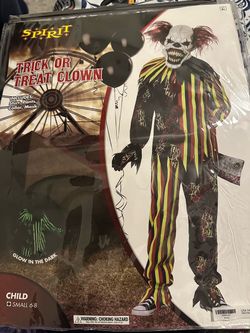 Glow in the dark clown