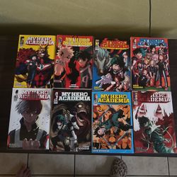 My Hero Academia Manga Books 