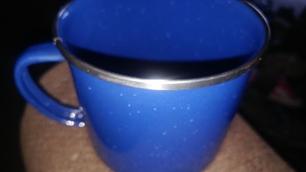 Blue cups