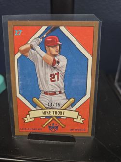 Mike Trout diamond king /25 ssp