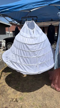 Quinceañera hoop dress