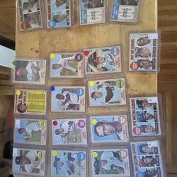 Topps Vintage 1968 Baseball Card Lot