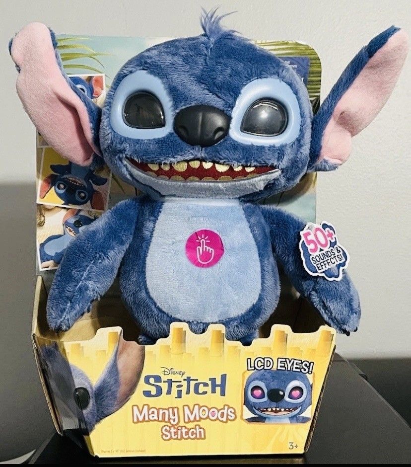 Disney Lilo & Stitch Many Moods of Stitch Feature Plush