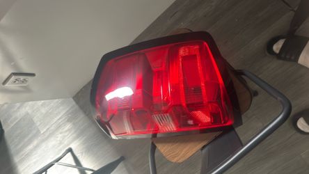 New Silverado tail light