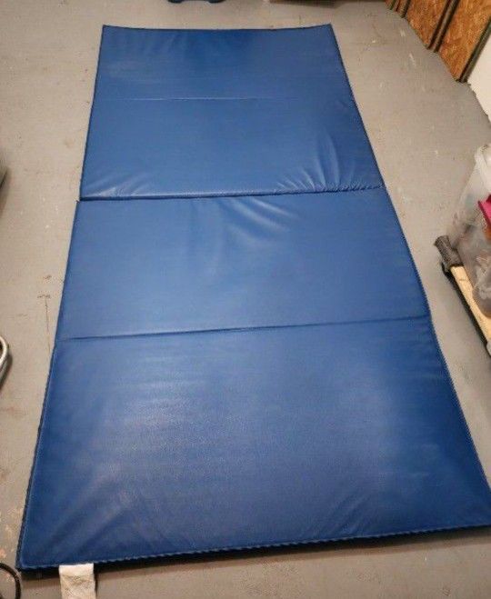 Blue Gymnastics Tumbling ExerciseMat