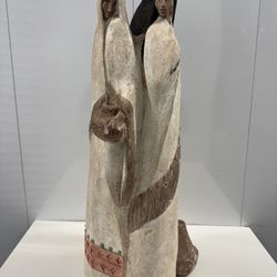 ⸻  Austin Prod. Inc. 1988 Large Native American Style Sculpture – 23” Tall