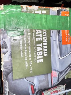 Ozark Trail Tailgate Expandable Table 