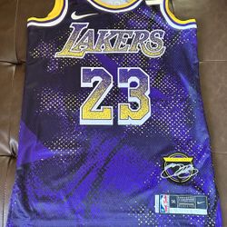 Nike Men’s LA Lakers Lebron James 23 Select Jersey
