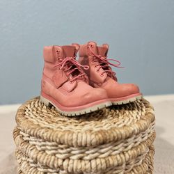 Woman Timberland Pink/Peach Boots 