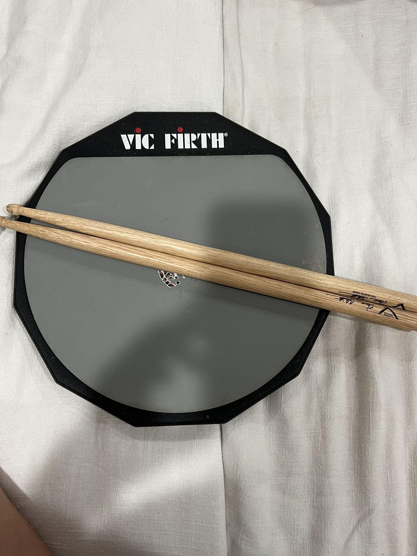 Drum Pad And Sticks