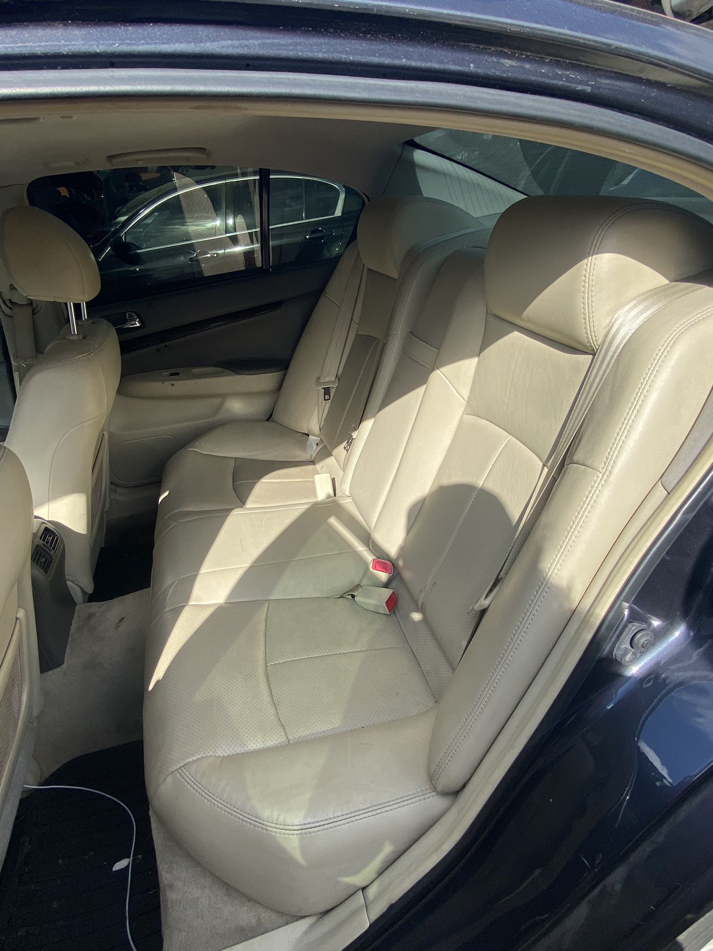 2007-2015 Infiniti Q40 G37 G35 G25 Sedan Rear Back Seat Complete 