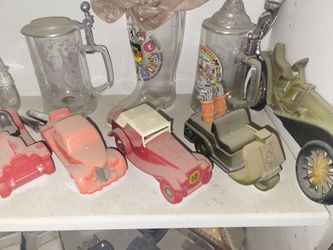Collectible Bottles and Nick Nacks