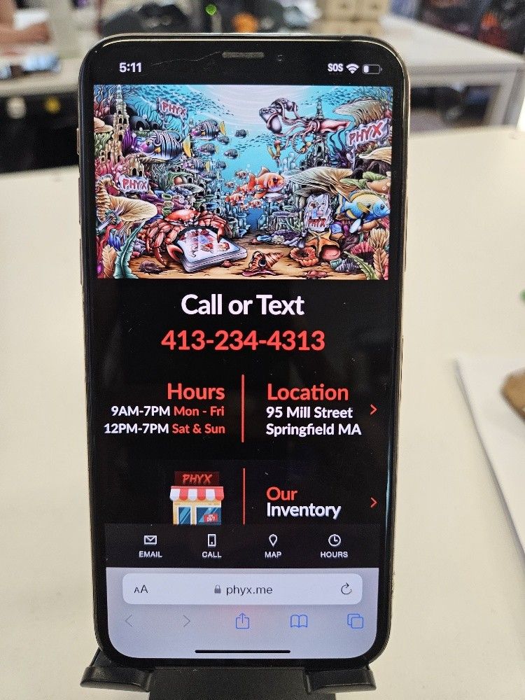 64GB iPhone XS w/ New Battery NO FID, All Carriers -4248 $280
