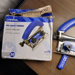 Large New Unused Carpet Trimmer