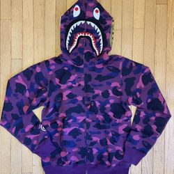 BAPE Men’s Purple Hoodie 