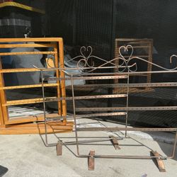 Earring Displays   Metal, Wood