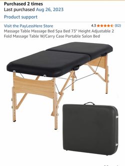 Massage / lash table