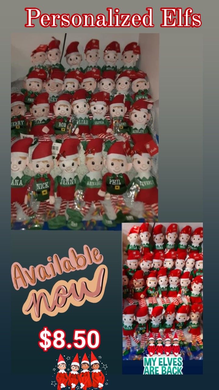 Personalized Elfs $8.50