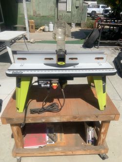 RYOBI A25RT03 Router Table with Router and Bit Sets