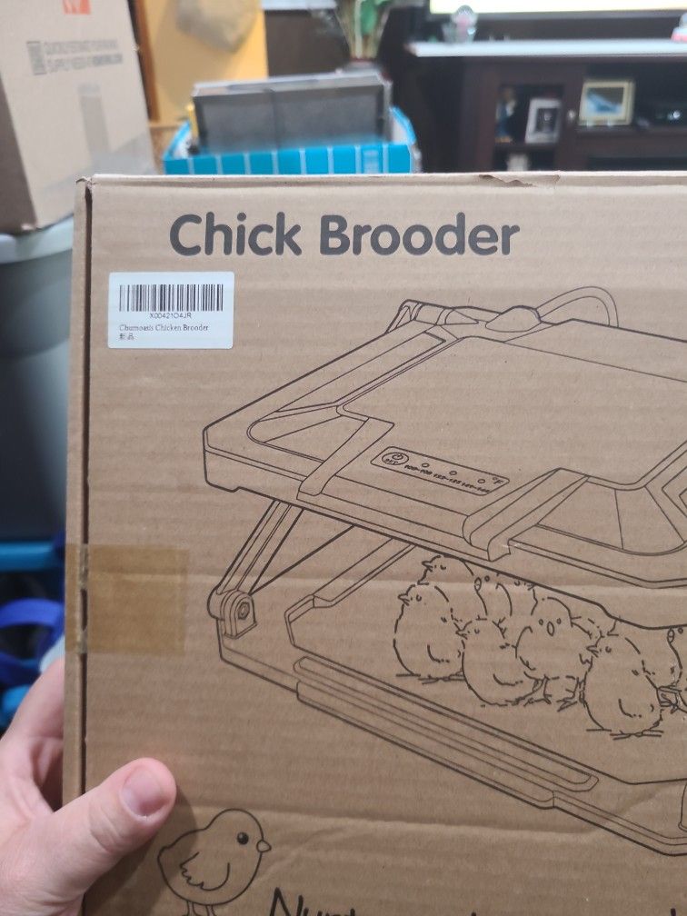 Chicken Brooder for 20 Chicks, Anti-Scald Aluminum Plate Chick Brooder Heater Pl