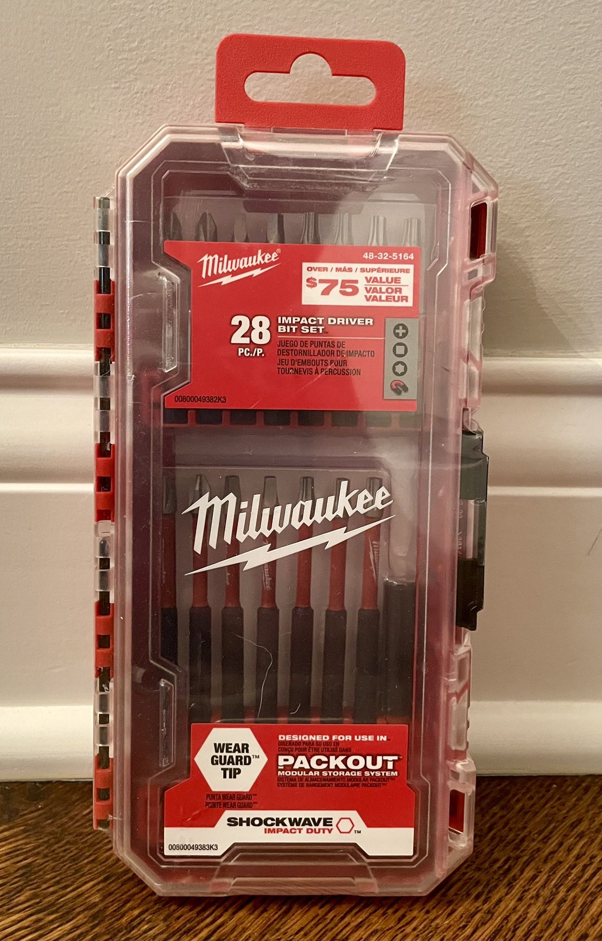 Milwaukee Shockwave Impact Duty Alloy Steel Screw Driver Bit Set (28 Pieces)