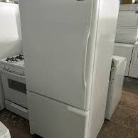 BOTTOM  FREEZER  REFRIGERATOR - White "We Deliver Today!!!"