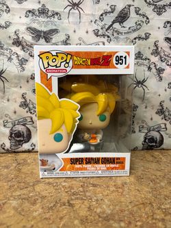 Dragon Ball Z Super Saiyan Gohan with Noodles 951 Funko Pop Vinyl Figure