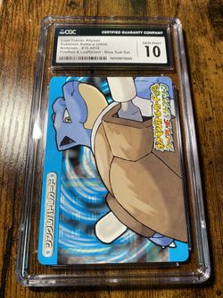 Cool Trainer Blastoise 2004, Gem Mint 10 Condition 