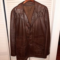 vintage Leather jacket 