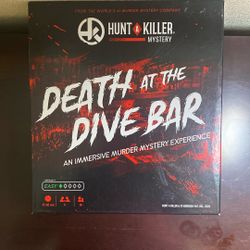 Murder Mystery Board Game “Hunt A Killer Mystery: Death At The Dive Bar”