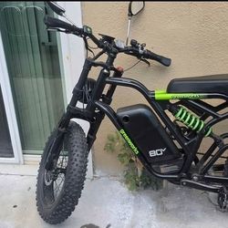BIKE GREENWORKS 80V ELECTRIC BIKE FAST