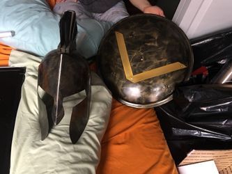 Spartan Shield and Helmet