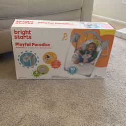 Bright Starts Playful Paradise portable baby swing 